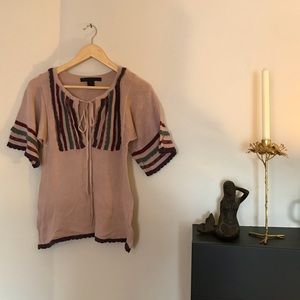 Vintage Marc by Marc Jacobs short sleeve sweater.